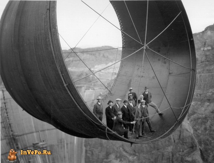 1935 год: перед открытием плотины Гувера.