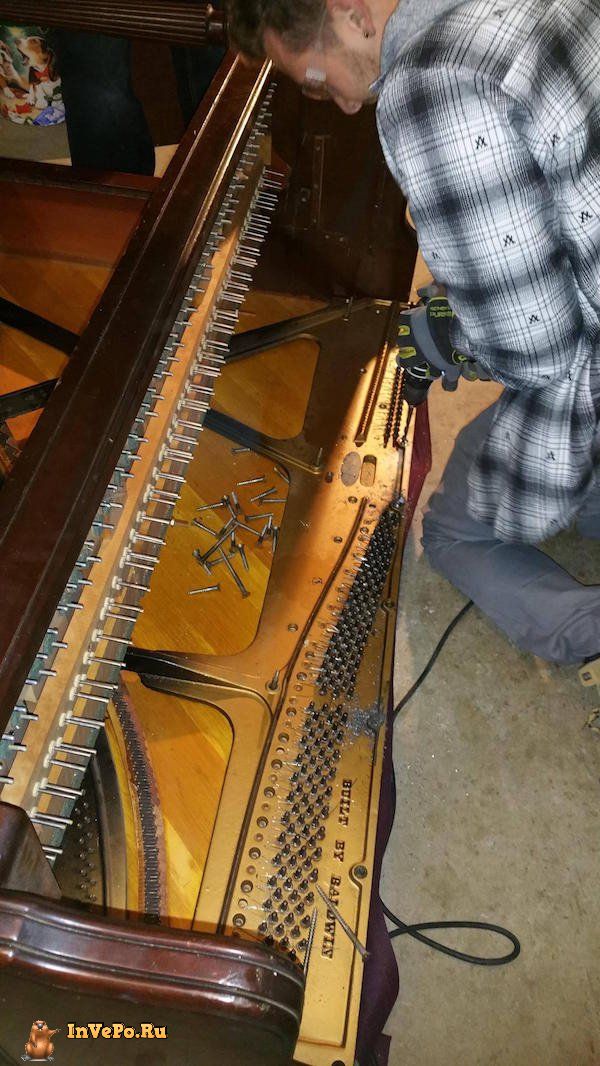 Винный Бар из старого пианино!