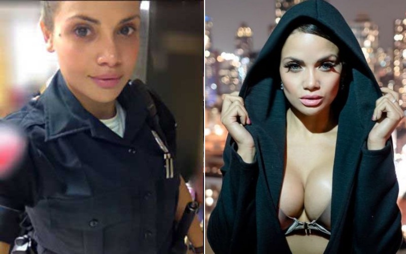 Самая красивая женщина полицейский Нью-Йорка (13 фото)