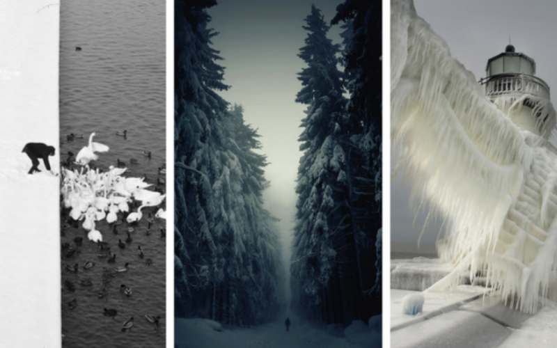 Потрясающие Зимние Фотографии